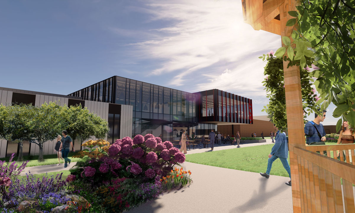 Tree Removal Begins for W.J. Elliott (Trades) Building Renovation