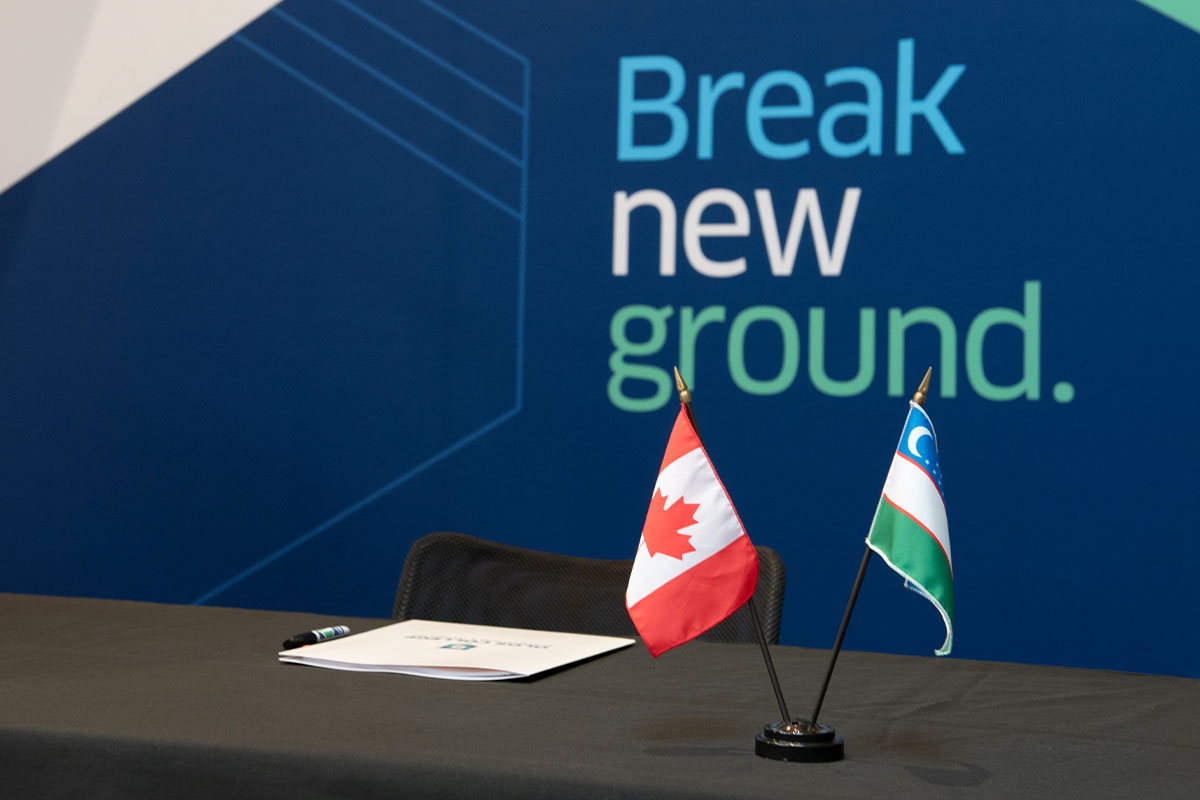Olds College Signs International Training Agreement with Republic of Uzbekistan